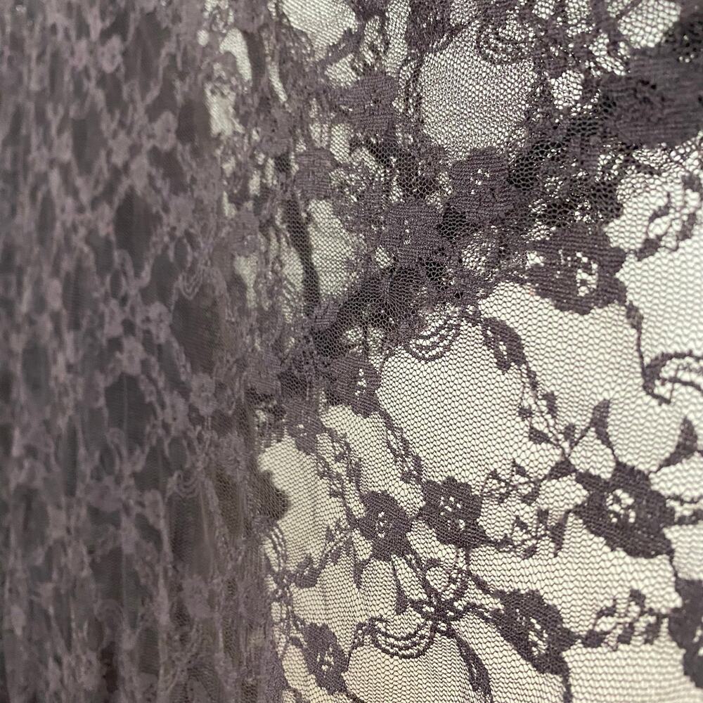 Intimately Free People French Courtship Half Slip - Black Coffee - Size Small - Picture 7 of 9